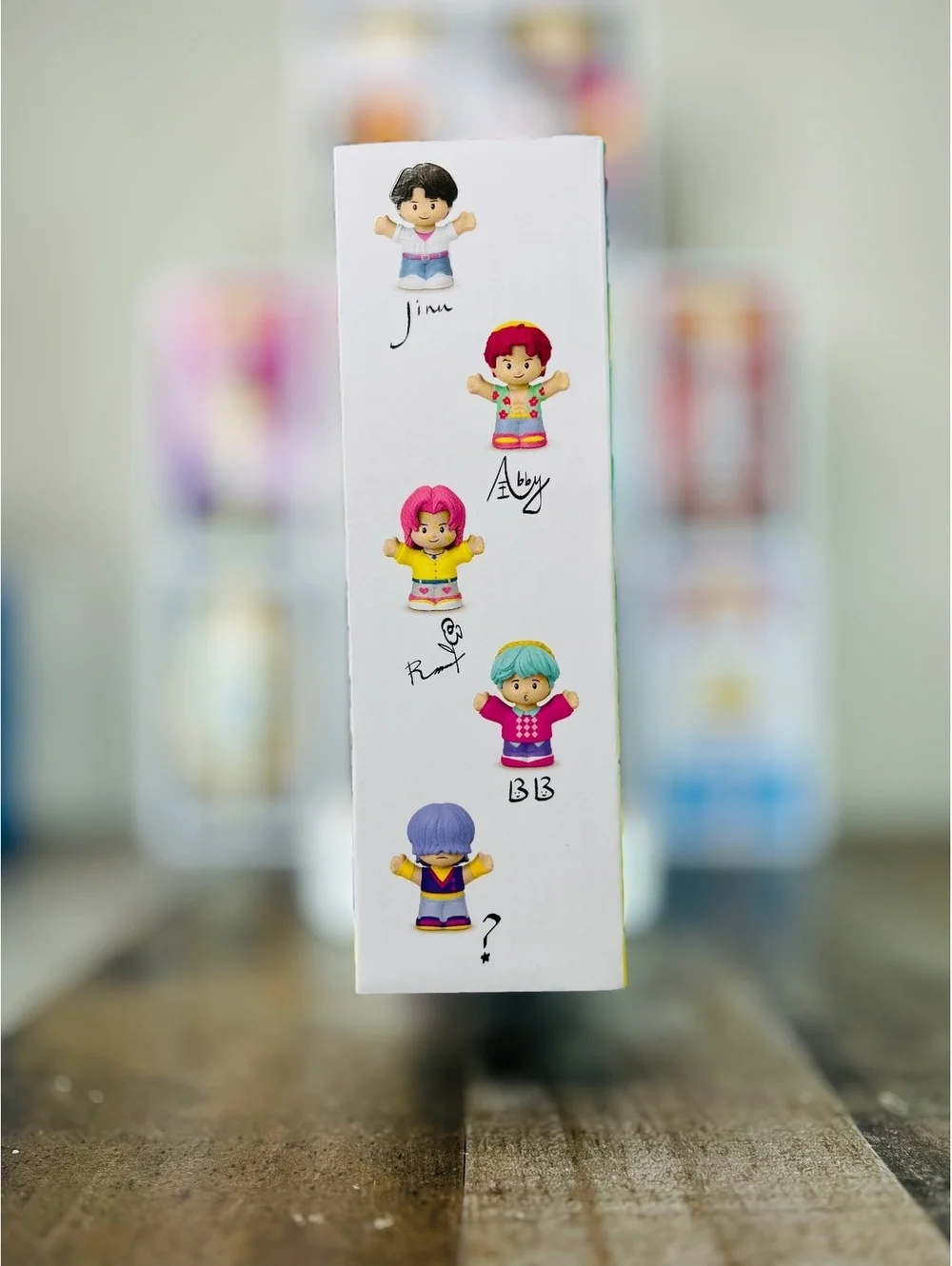 KPop Demon Hunters Saja Boys Little People Collector Figure Set
